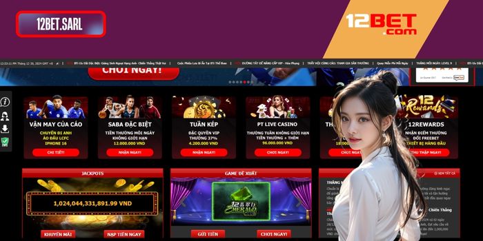 Nhà cái 12bet – sân chơi đa năng dành cho mọi bet thủ